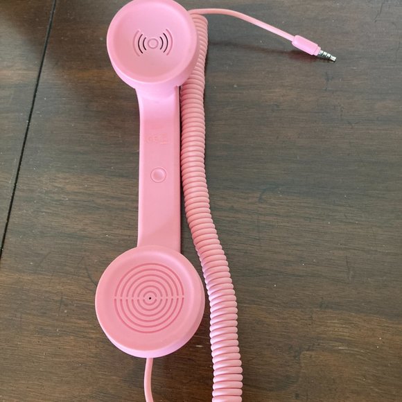 Native Union Pink Pop Phone “Retro” Handset Compatible With All Devices - Picture 3 of 6